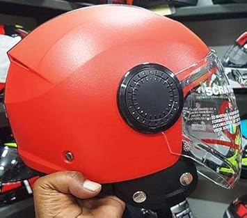 Studds Urban Open Face Helmet Red (L)