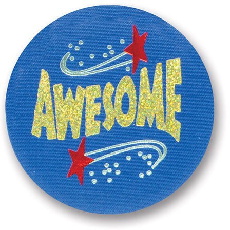 Awesome Satin Button pour anniversaire et enterrement de vie de garçon accessoire chic