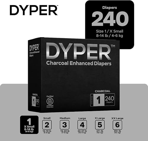 Miniatura 2 de DYPER - Pañales desechables de carbón mejorado para el día y la noche - Hechos con ingredientes a base de plantas* e ingredientes honestos,