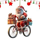 Portátil para usar: trae alegría instantánea a tu árbol de Navidad con estos adorables de Papá Noel. Su tamaño moderado y diseño liviano los hacen fáciles de usar y transportar, agregando un toque de navideño dondequiera que vaya.