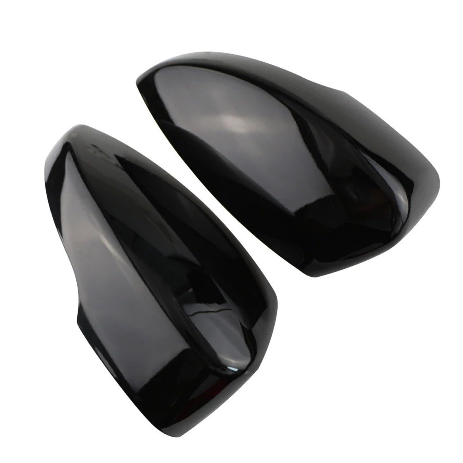 Copri Specchietto Auto Per Ford Per Ecosport 2013-2021 Copertura Specchietto Retrovisore Nero 2 Pezzi Decorazione Rivestimento Laterale Adesivo Protezione Specchio Calotta Laterale