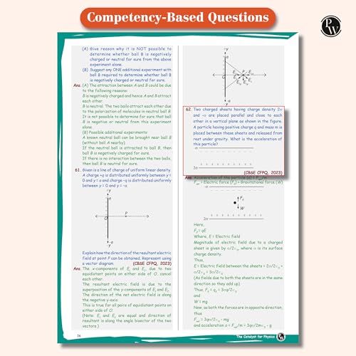 Image of PW Class 12 Board The Catalyst For Physics with Most Relevant Practice Questions Booklet By Gagan Sir & Rajwant Sir | Handwritten Notes | Detailed Theory, PYQs [Paperback] Gagan Sir and Rajwant Sir