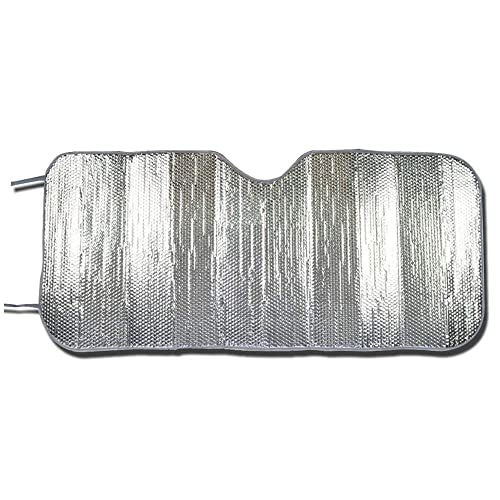 Jumbo Double Bubble Front Windshield Shade Window Shade- Accordion Folding Auto Sunshade For Car Truck Suv-Blocks Uv Rays Sun Visor Protector-Keeps Your Vehicle Cool 67 X 28 In #TOP3