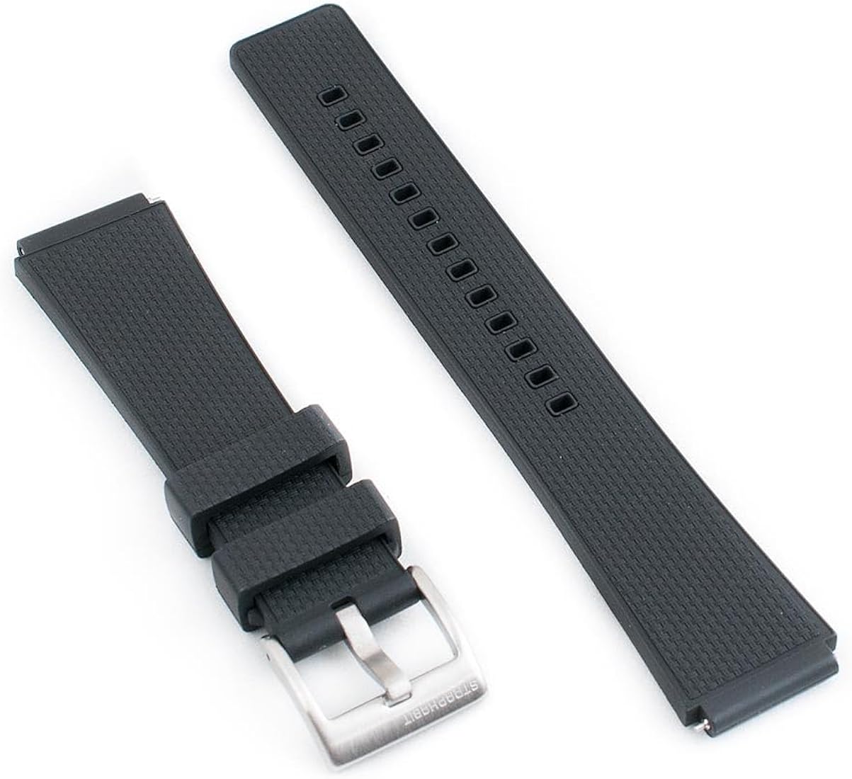 StrapHabit TQ18 FKM Rubber Quick Release Watch Strap Replacement