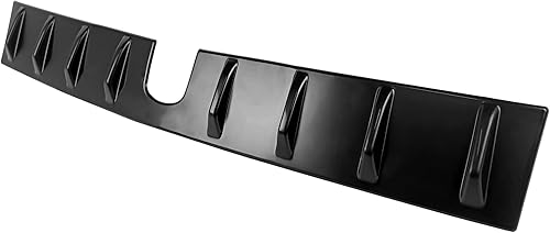 Miniatura 2 de FREEMOTOR802 Compatible con Subaru BRZ 2022-2023 y Toyota GR86 alerón de techo, plástico ABS negro sin pintar, borde de visera de ventana trasera,