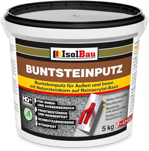 Isolbau Buntsteinputz SET BP10 (weiß, Grau, Schwar Produktbild-Vorschau 2