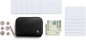 Bellroy Folio Mini, Leather Coin Wallet - Black