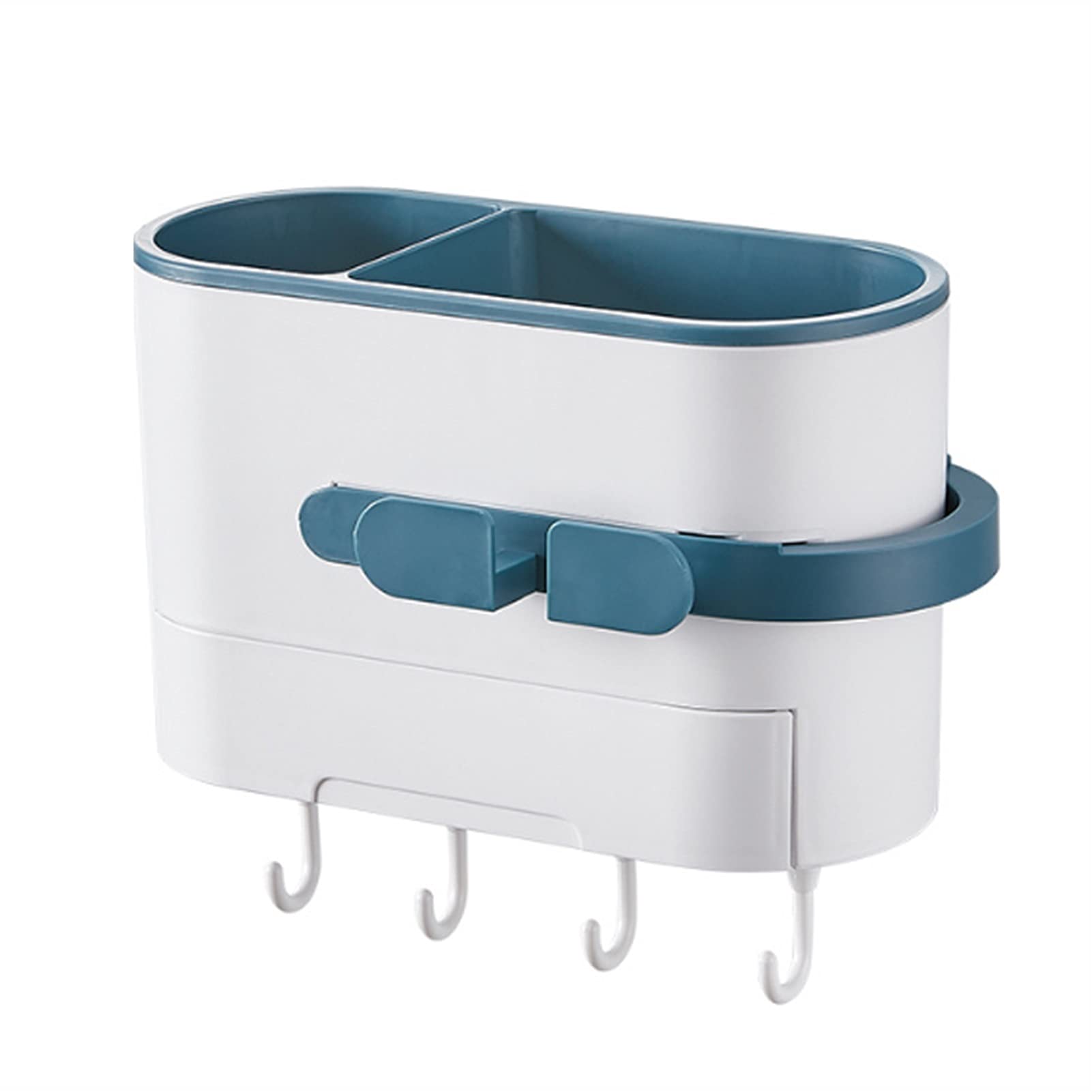 Support de stockage de sèche-cheveux mural pour libérer l'espace de votre étagère de bain