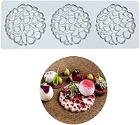 Vista 11 de Moldes de silicona 3D de hojas huecas para chocolate, molde de panal, abeja, caramelo, patrón de flores, molde para fondant, decoración de tartas