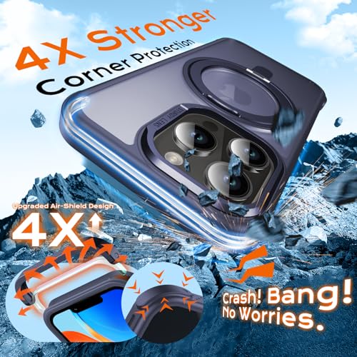 Coque iPhone 14 Pro MagSafe idéale pour visionner vos vidéos avec support 360