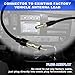 NOTISH Car Radio Antenna Adapter Male Plug Stereo FM AM Upgrade Suit - Compatible with 2006-2014 GM Chevrolet GMC Cadillac Pontiac