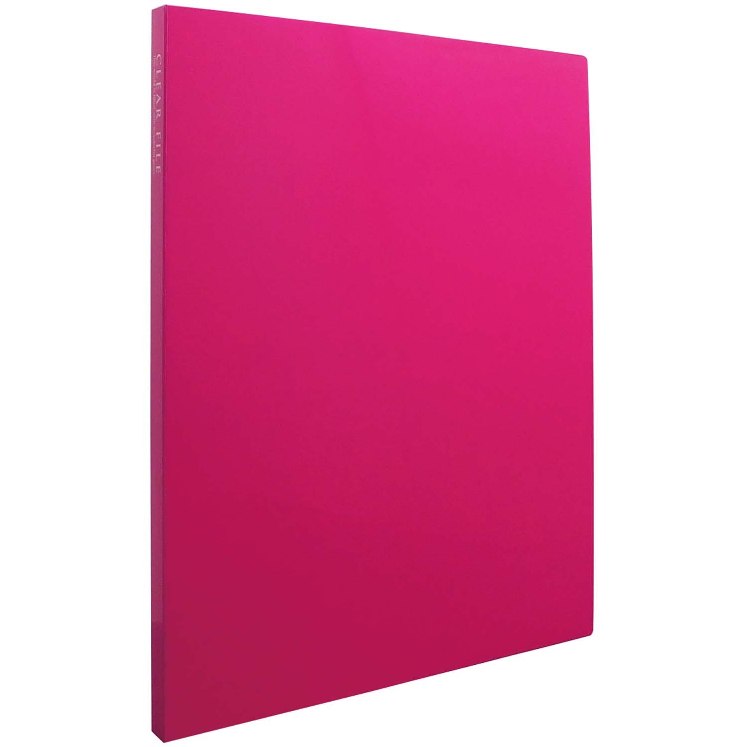 SEKISEI アルバム ポケット クリヤーファイル A4-S 20ポケット A4 21~50枚 ピンク KP-2512