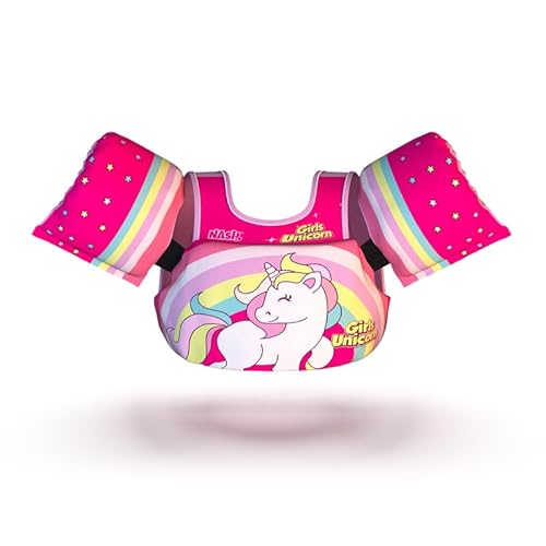 Boia Infantil com Colete Salva Vidas Nash Unicórnio