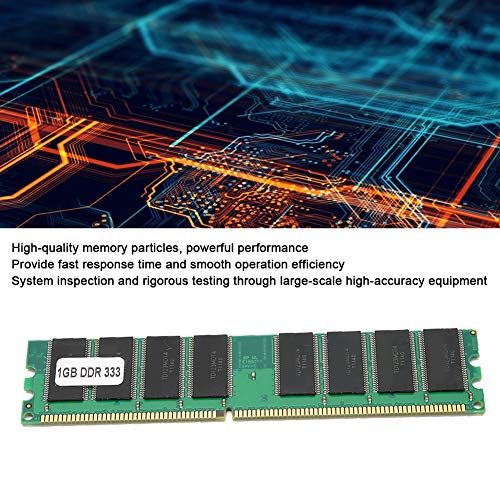 Module de mémoire DDR 2 Go pour PC fixe avec refroidissement passif optimal