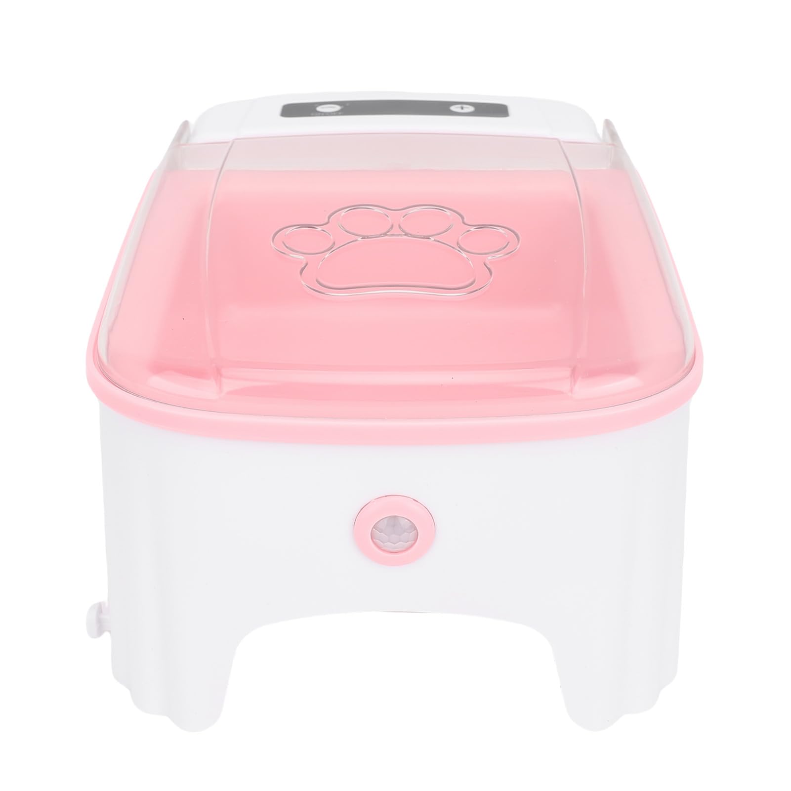 Topiky Mangiatoia Automatica per Gatti Temporizzata da 2,5 Litri Dispenser di Cibo per Animali Domestici di Grande Capacità Antiribaltamento con Timer Programmabile per Cani Gatti, Mangiatoia (PINK)