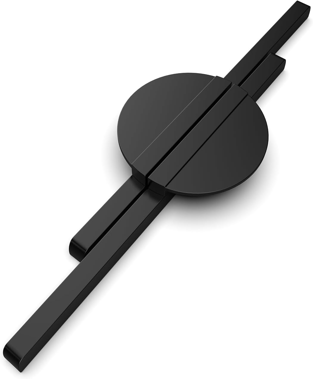 homdiy 4 Pack Black Pulls Half Moon Drawer Pulls Kitchen