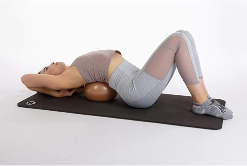 Miniatura 3 de EcoWise - Pelota inflable de pilates de 9 pulgadas, pelotas de ejercicio con colorante natural