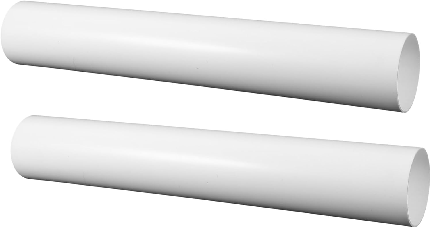 SECFOU 2pcs File Storage Tube Portable Art Carrying Case Printing Tube for Documents Posters Maps