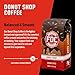 Fire Department Coffee - Gives Back to Firefighters - Donut Shop Coffee Beans - Sweet & Smooth - Medium Roast - Roasted in the USA - Veteran Owned (12 oz, Pack of 2)