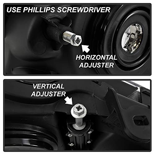 Acanii - For 2004 2005 2006 Nissan Sentra Headlights [Oe Style] Chrome Headlamps Replacement Driver + Passenger Side #TOP5