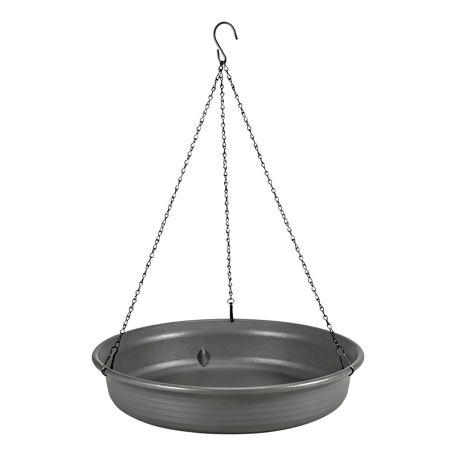 Alimentation de patio avec bain d'oiseaux suspendu robuste