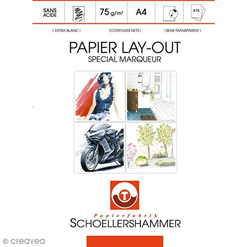 Schoellershammer - Blocco Layout Carta Speciale "Manga Art Paper" - A4