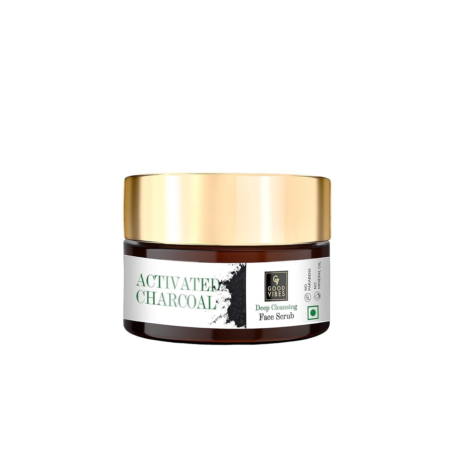 Activated Charcoal Purifying Face Scrub, 100 g | Exfoliation, Anti-Acne, Blackhead Removal | Cleansing, Moisturizing Scrub For All Skin Types