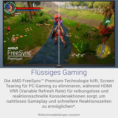 Dell 24 Gaming Monitor - SE2426HG, Full HD (1920x1080), 240Hz, Fast IPS – Ansicht 4