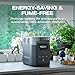 EcoFlow DELTA 2 Portable Power Station with 110W Solar Panel, 1-3kWh Expandable Capacity, LFP Battery, Fast Charging, Solar Generator for Backup Power, Camping & RVs