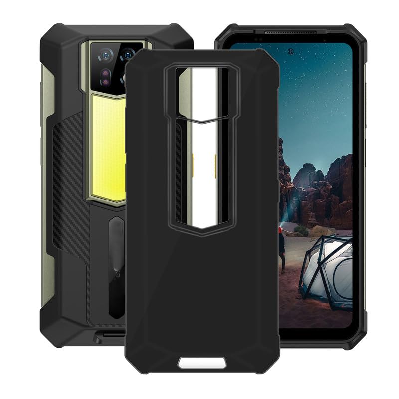 Coque Ulefone Armor 24 évite les bris d'écran via caoutchouc souple