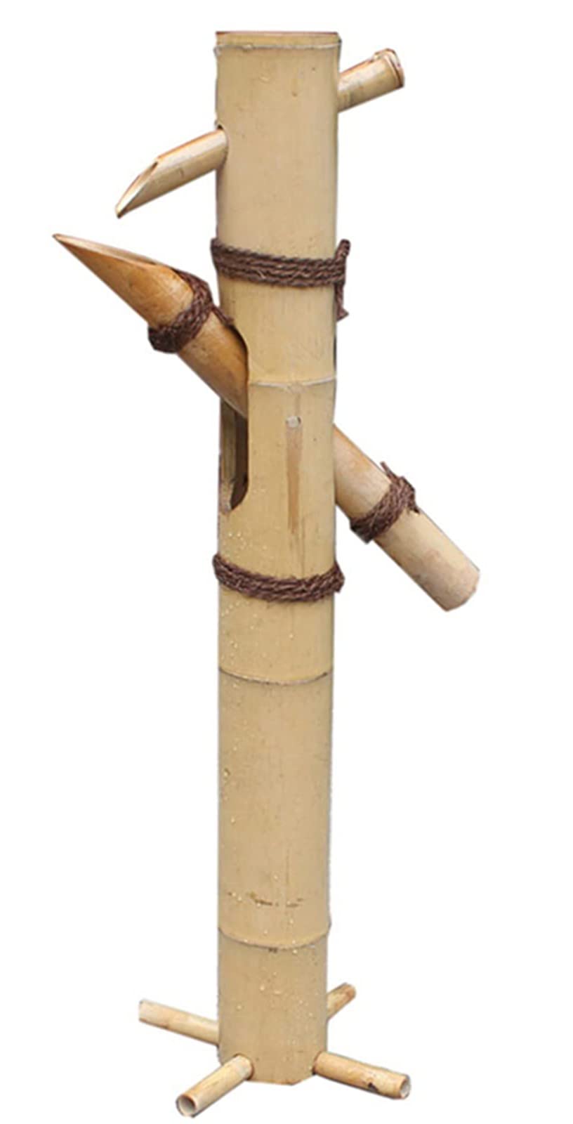Kit Fontaine en Bambou avec Pompe, MEZITZ, Fontaine Japonaise Intérieure Extérieure, Caractéristiques De l'eau en Bambou pour Le Jardin