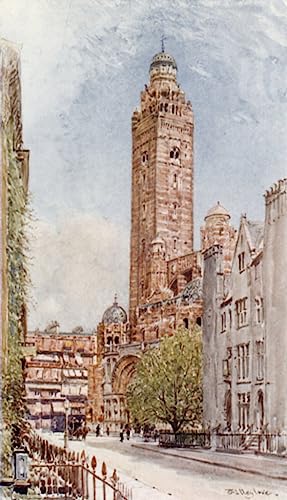 Cathédrale de Westminster par Fulleylove toile 60x90cm pour décoration murale bureau