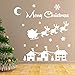 Produktbild Weihnachten Santa SLAY Snow Winter Decor Aufkleber Shop Neue DIY Wand Fenster Weihnachts Wand Dekoration Fenster Aufkleber Wall Decor Sticker Wall Art Aufkleber Sticker Wand Aufkleber Aufkleber Wandbild Décor DIY Deco Abnehmbare Wandaufkleber Colorful Aufkleber, Vinyl, weiß, XLarge