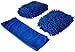 BlueCare Automotive Premium XL Car Wash Mitt - 2-Pack - Free Polishing Cloth, High Density, Ultra-Soft Microfiber Wash Glove, Lint Free, Scratch Free - Use Wet or Dry,