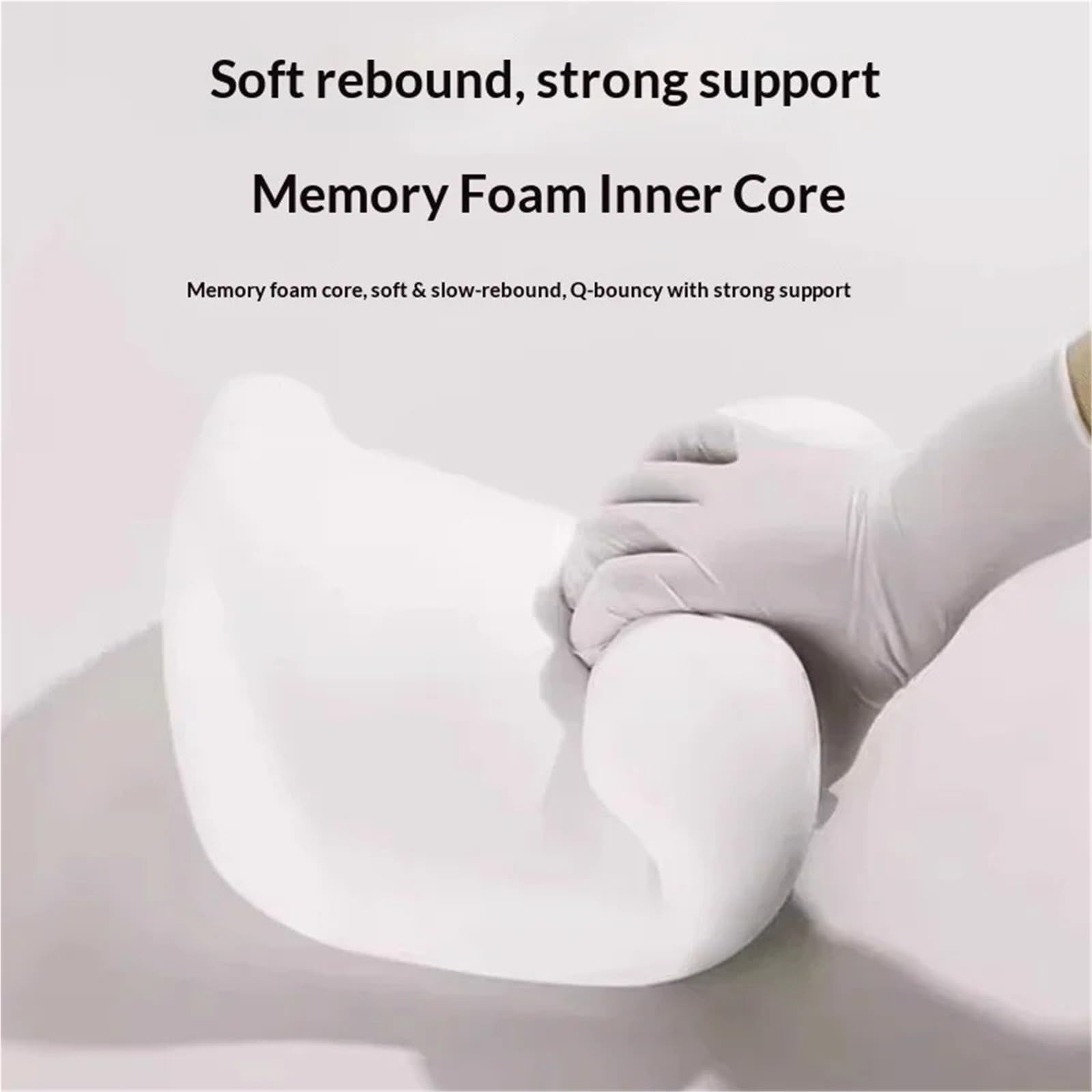 Poggiatesta Auto Cuscino for il collo dell'auto in memory foam