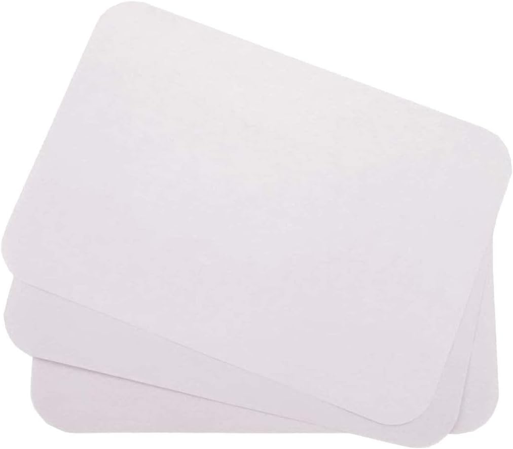 Dental Tray Covers Paper - Size B Tray 8.5"x12.25" Premium Tray Paper Also Great for Beauty Tray, Pack of 1000, by Vivid (White)