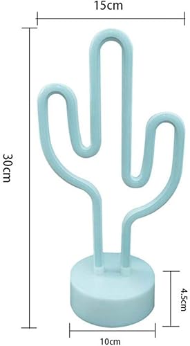 Miniatura 4 de Paneles de luz led inteligentes LED neón signo arte mesa decorativa lámpara USB o batería noche luz con base de vestuario vacaciones modelado