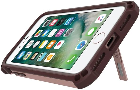 Seidio Dilex Case with Kickstand for Apple iPhone 7 and iPhone 8 (Rose Gold)