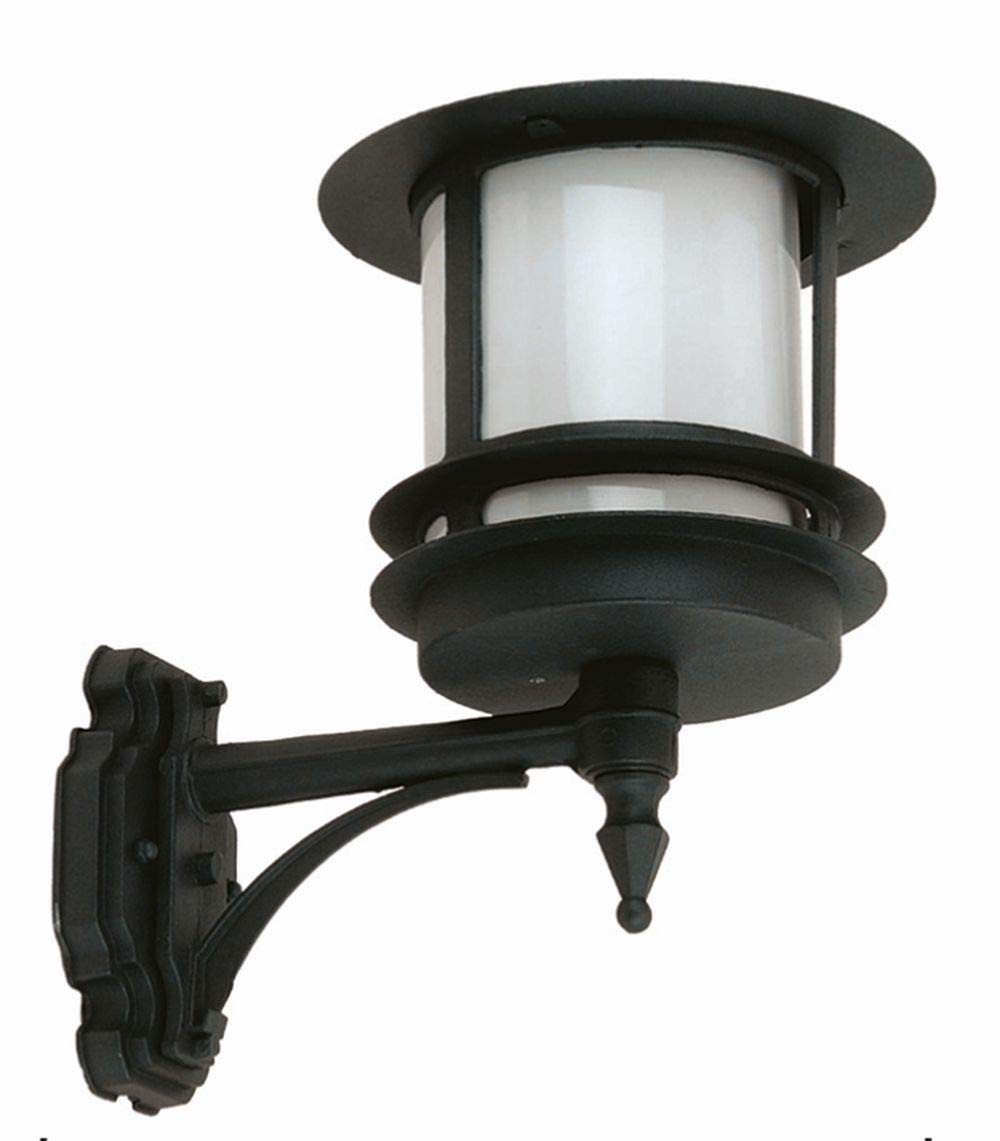 Licht-Erlebnisse Outdoor Wandlampe NADO Aluminium IP43 Rustikal E27 Außenleuchte Terrasse Hauseingang Garten
