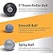 Sporty Healthy Habit Massage Ball Set - Lacrosse Ball Massage Ball Therapy for Muscle Recovery, 3 Pieces Deep Tissue Massage Roller Balls, Foot Roller Therapy Ball & Trigger Point Ball for Men & Women