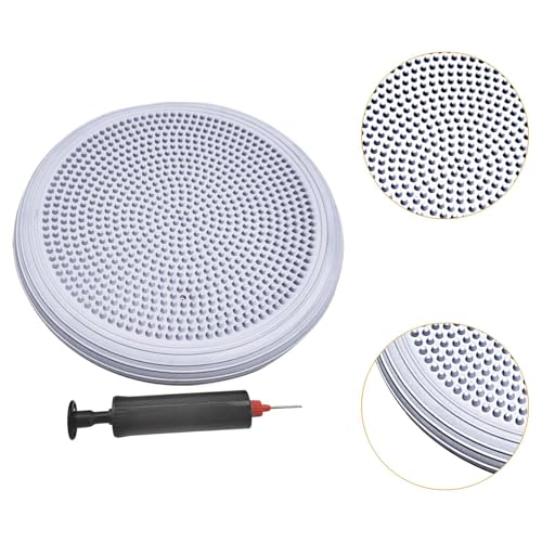 Balance Mat Yoga Mat Wobble Cushion Wiggle Seat Balance Disc Flat Pad Stability for Gymnastics, Gym, Fitness, Yoga, Kids2