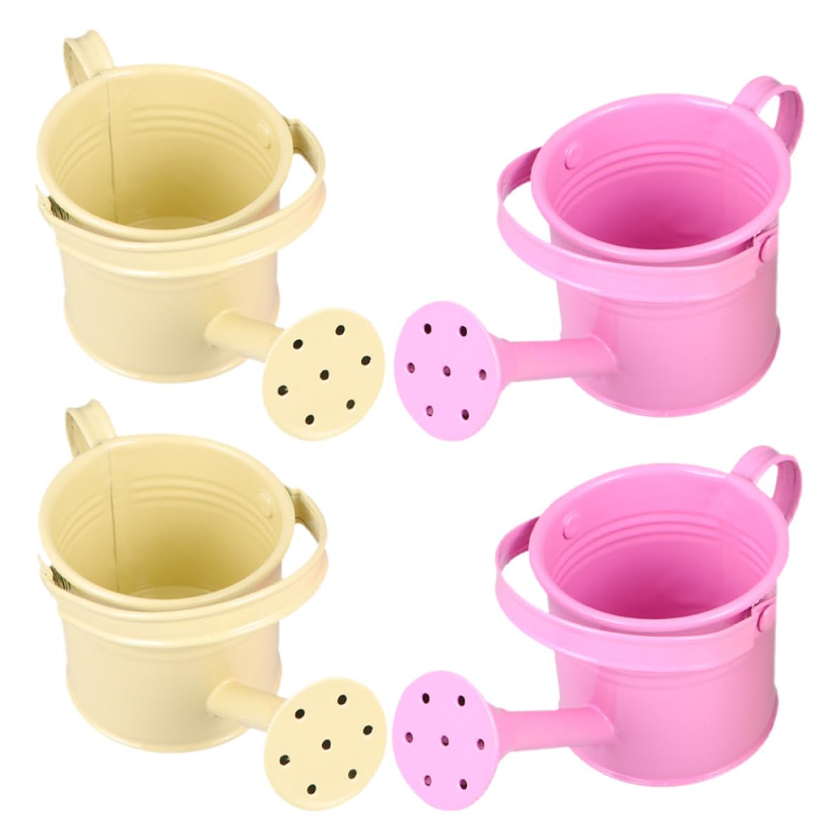 Regadera Pequeña de Metal para Niños, Pack 4, Hierro