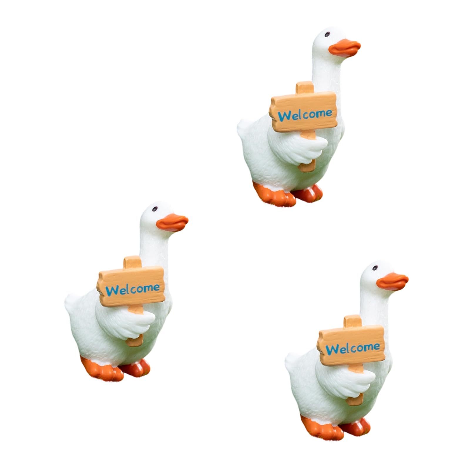 SHINLHUA Of 3 User Friendly Resin Figurine with Animal Shape Solves Fragility Problems Suitable for Any Indoor Environment Fun Car Display Successes