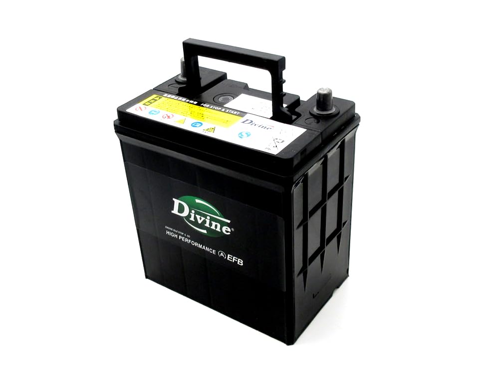 Amazon | DIVINE カーバッテリー EFB N55 80B24L VRLA 互換 N-55