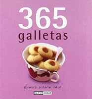365 galletas: Una receta casera para cada día del año 8475565123 Book Cover