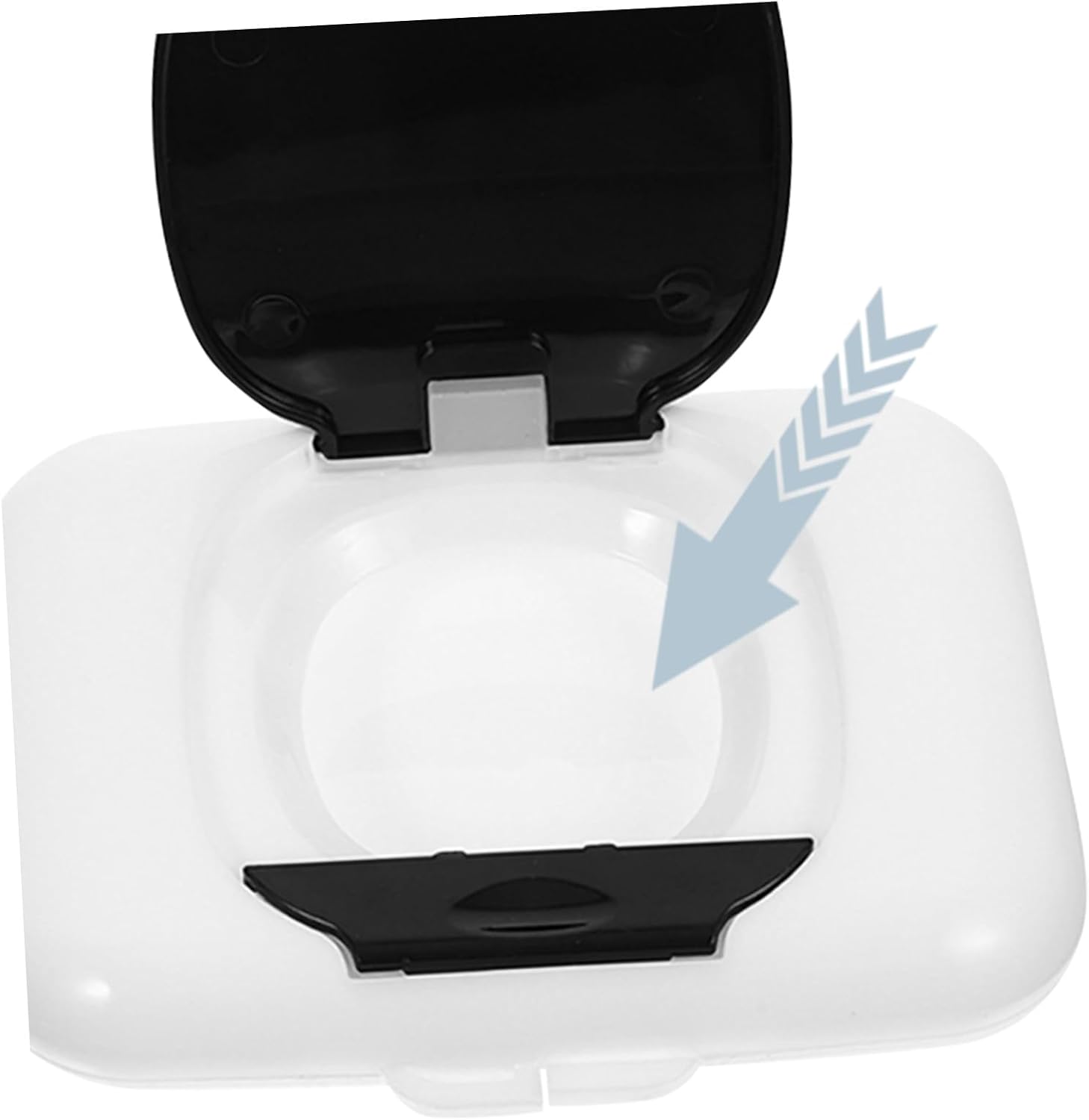 2pcs Travel Wipes Dispenser Case Saline Wet Tissue Box for Adults Portable Wipes Holder for Outdoor Use