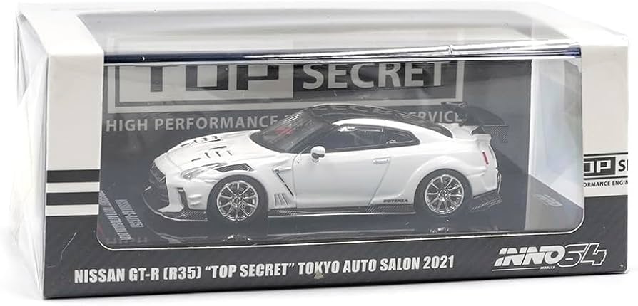 ミニカー TOP SECRET R35 1/43 SCALE MODEL SILVER ミニカー TOP SECRET R35 1/43 SCALE MODEL SILVER TOP SECRET