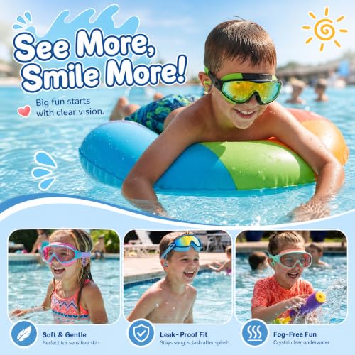 3 Pack Swimming Goggles DROPS TO - image 7