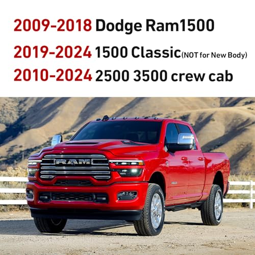 Barras laterales para Dodge Ram 1500 y 2500 3500 miniatura 3