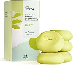 NATURA TODODIA CAPIM LIMÃO E HORTELA SAB BARRA 5X90G